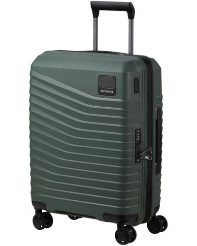 Samsonite Intuo Spinner S Bagage à Main Extensible Vert Olive 55 cm 39/45 l