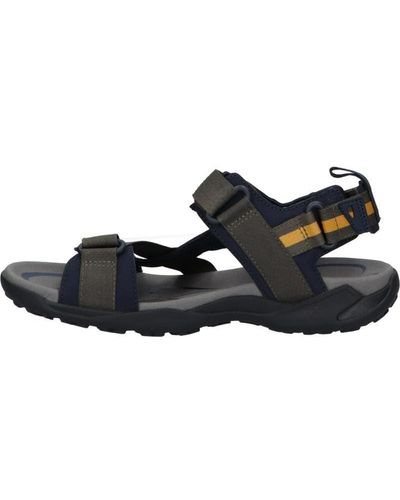 Geox U Terreno + Grip B Sports Sandal - Black