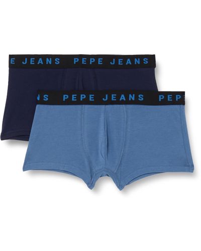 Pepe Jeans Solide LR TK 2P Les Troncs - Bleu