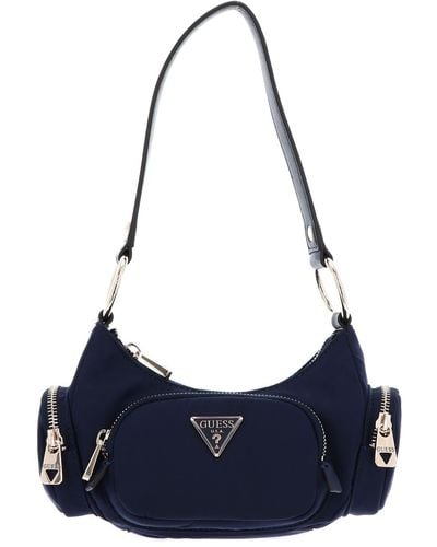 Guess Eco Gemma Mini Shoulder Bag - Blue