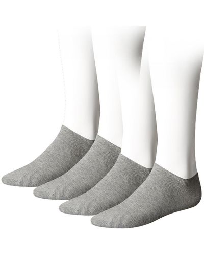 Tommy Hilfiger Sneaker Socken Flag 4er Pack - Grau