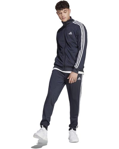 adidas Sportswear Basic 3-Stripes Tricot Track - Blu