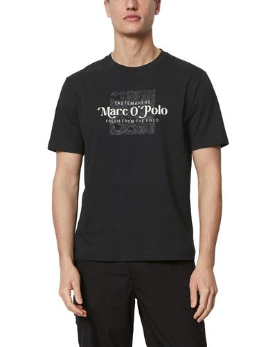 Marc O' Polo 423201251076 T-Shirt - Schwarz