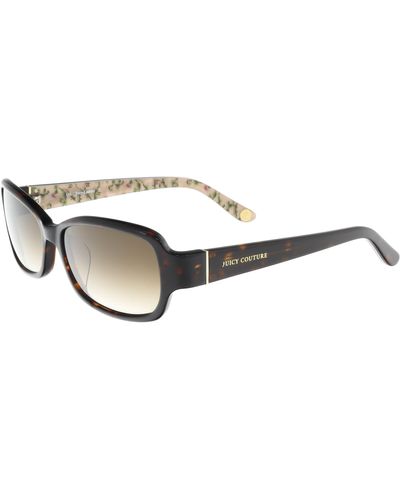 Juicy Couture Ju 555/f/s Rectangular Sunglasses - Brown