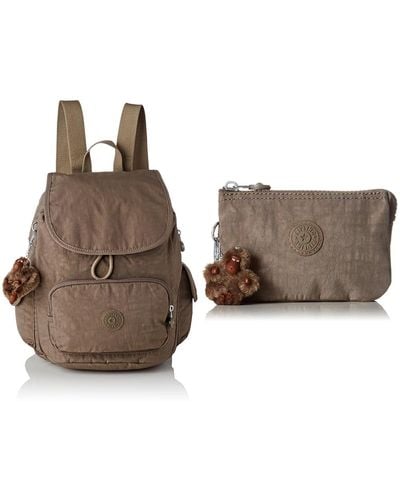 Kipling City Pack S Backpack Handbag - Brown
