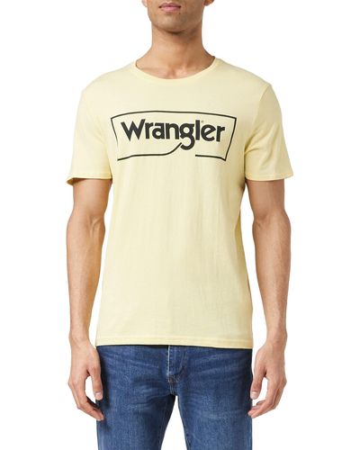 Wrangler Frame Logo Tee T Shirt - Multicolour