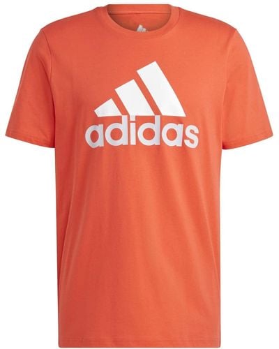 adidas Ic9358 M Bl Sj T T-shirt Bright Red 2xl - Oranje