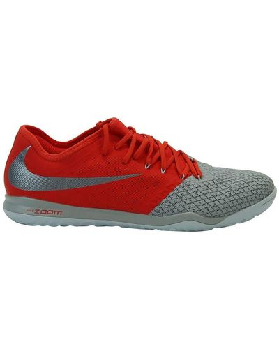 Nike Erwachsene Zoom Hypervenom 3 Pro Ic Sneakers - Rot