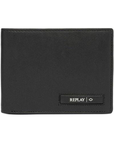 Replay Fm5306.000.a3201a Wallet One Size - Noir