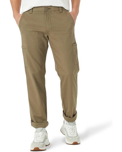 Lee Jeans Extreme Motion Canvas Cargo Pant Sirus 30w X 32l - Natural