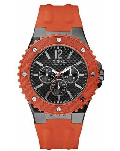 Guess Reloj Hombre W11619G4 - Rojo