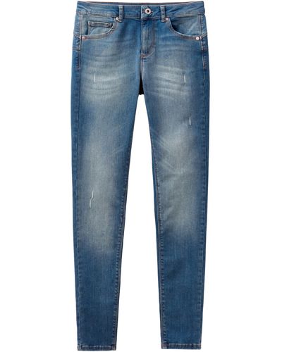 Benetton Hose 4nf1574k5 Jeans - Blau
