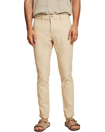 Esprit 043ee2b305 Trousers - Natural
