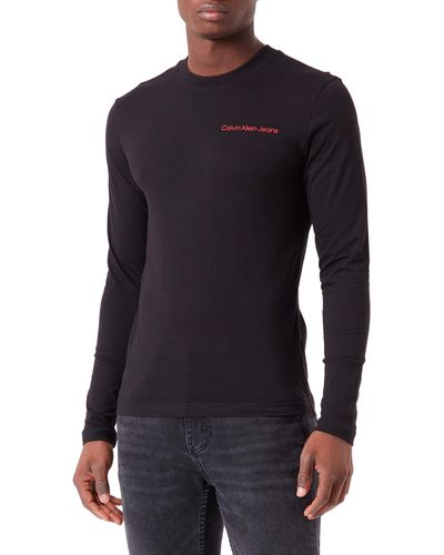 T-shirts à manches longues Calvin Klein pour homme | Réductions en ligne  jusqu'à 55 % | Lyst