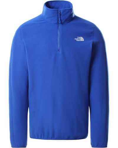 The North Face Resolve Fleece Jacket with Quarter-Zip - Blau