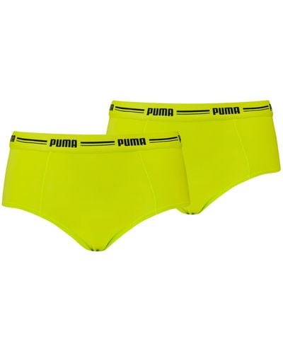PUMA Mini Shorts - Yellow