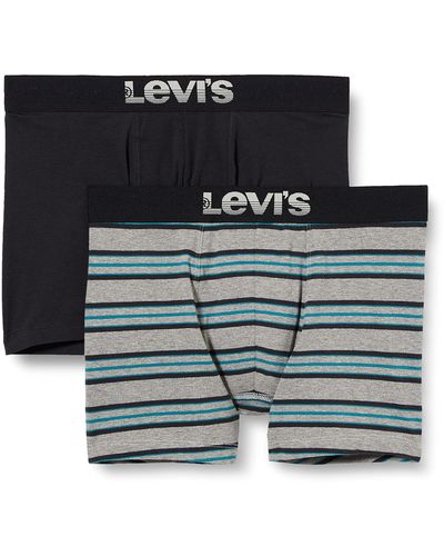 Levi's Yarn-Dyed Collegiate Stripe Boxer pour Caleçon - Multicolore