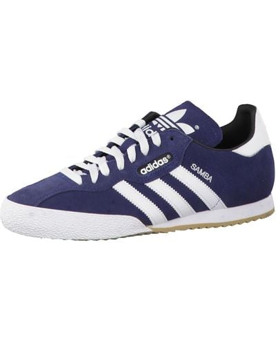 adidas Samba Super Suede Sneaker - Blau