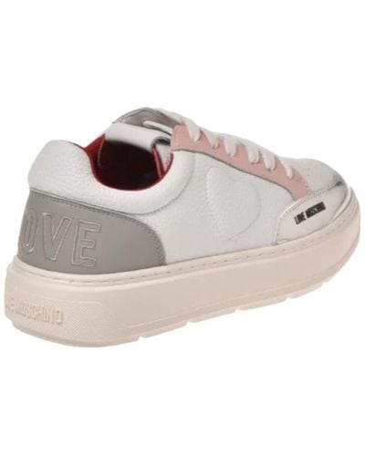 Love Moschino Niedrige Sneakers JA15244G1IJC3 - Weiß