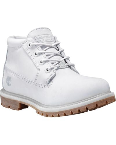 Timberland A1hfy Nellie Chukka Double Boots - White