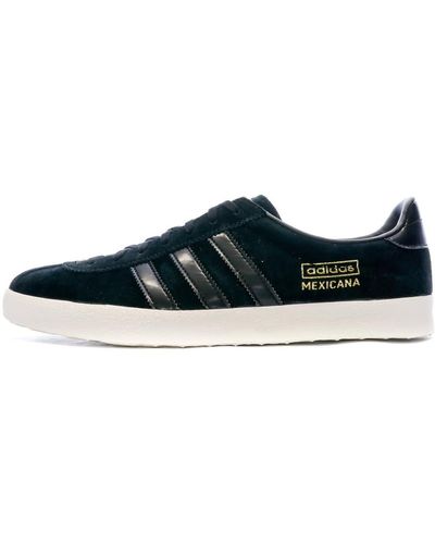 adidas Mexicana Dotd Mens Casual Trainers In Black - 9 Uk - Blue