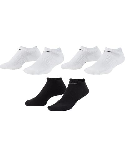 Nike Everyday SX7673 Lot de 9 paires de chaussettes pour baskets Blanc/noir e