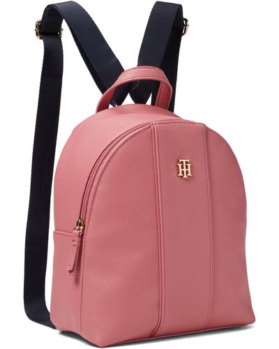 Tommy Hilfiger Chloe Ii-valentine Mini Backpack W/pouch - Pink