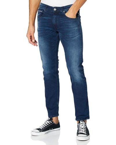 Replay Jeans GROVER Straight Fit - Blau