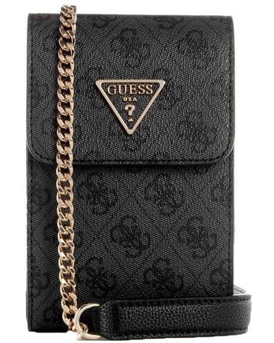 Guess Noelle Flap Chit Chat - Negro