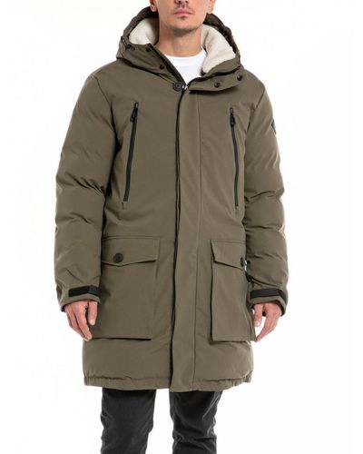 Replay M8274a Parka - Green