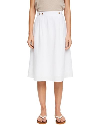 Esprit 042ee1d306 Skirt - White