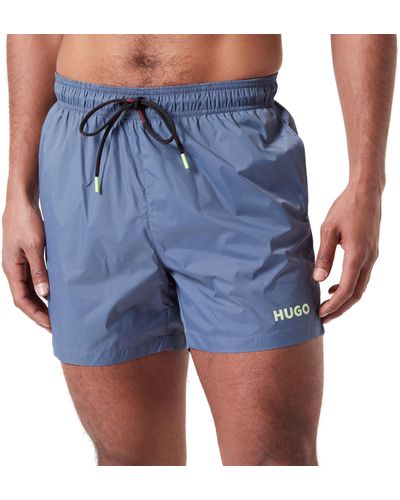 HUGO Haiti Swim Shorts - Blue