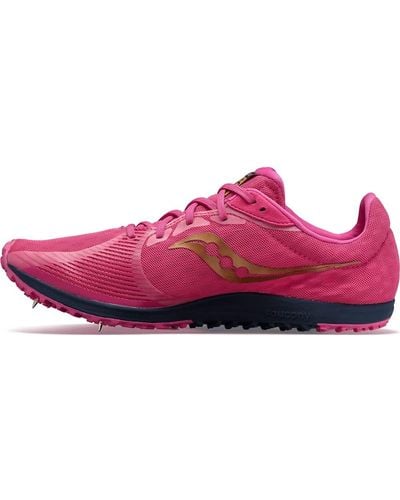 Saucony Kilkenny Xc9 Spike Cross Country Running Shoe - Pink