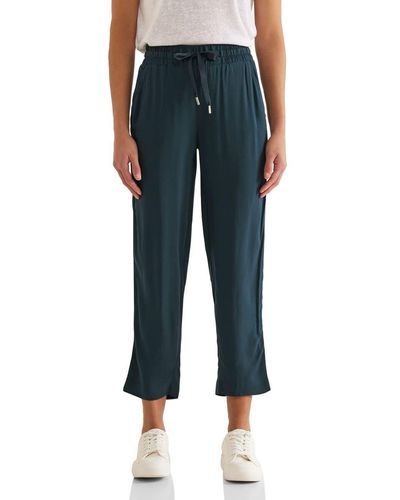 Street One A376406 Joggpants Viskose Hose - Blau