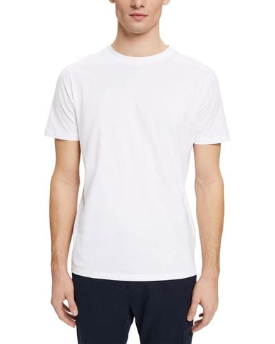 Esprit 993ee2k307 T-shirt - White