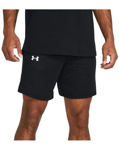 Under Armour Mujer UA Rival Terry Short Shorts - Azul