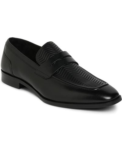 ALDO Loafers Schwarze Anzugschuhe für