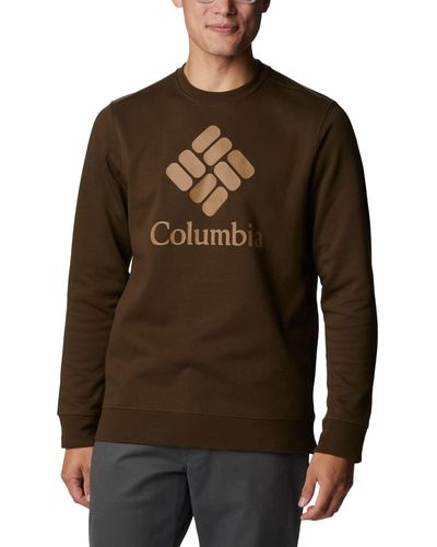 Columbia Trek Crew Sweater - Brown