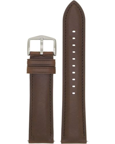 Fossil Uhrband Wechselarmband LB-FS5380 Ersatzband Leder 22 mm Braun - Mehrfarbig