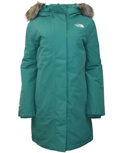 The North Face Arctic Parka Winter Down Jacket - Green
