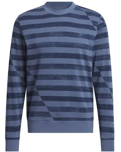 adidas Ultimate365 Printed Crewneck Sweatshirt - Blue