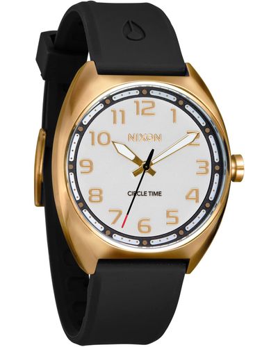 Nixon Mullet A1365-100m Water Resistant Analog Fashion Watch - Black