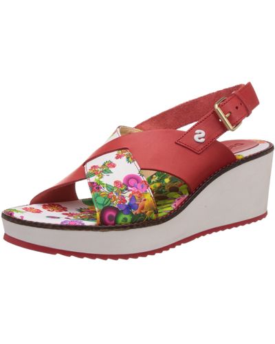 breken Doe herleven kortademigheid Desigual Sandalen met sleehak voor dames vanaf € 33 | Lyst NL