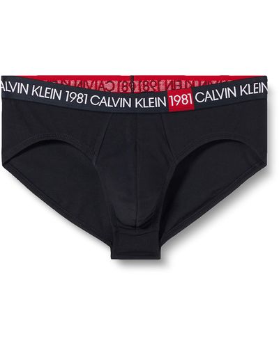 Calvin Klein 1981 Bold Briefs - Schwarz
