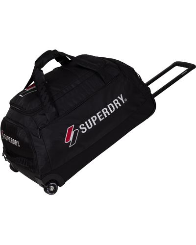 Superdry Duffle With Durable Stress Tested Interchangeable Skateboard - Black