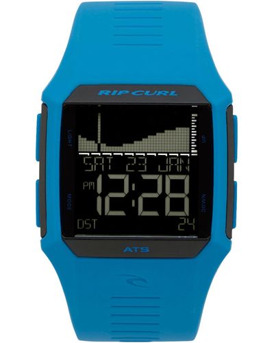 Rip Curl Automatic Watch With Polyurethane Strap - Blue