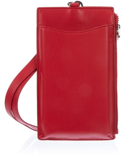 Emporio Armani Armani Exchange Single Zipped Pocket - Rot