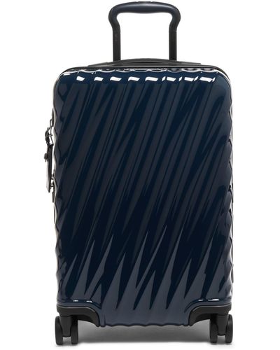 Tumi Hard Shell Carry On Bagagli - Rolling Carry On Bagagli per aerei e viaggi - Blu
