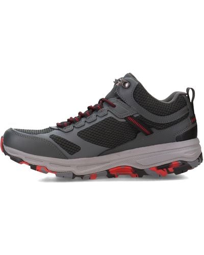 Skechers Gorun Altitude-trail Running Walking Hiking Shoe With Air Cooled Foam Sneaker - Black