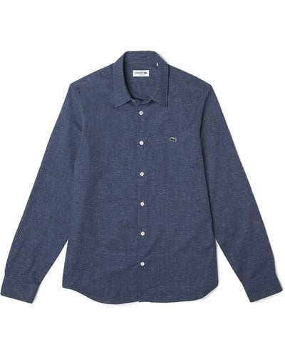 Lacoste Ch2573 Woven Shirts - Blau